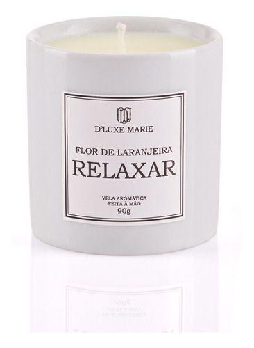 Imagem de Vela Aromática D'luxe Marie Relaxar Flor De Laranjeira