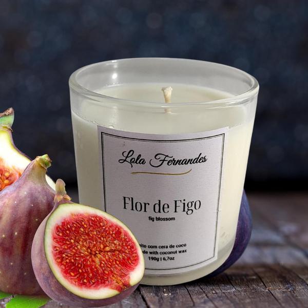 Imagem de Vela aromática de Flor de Figo - 190 g