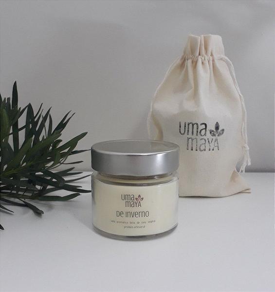 Imagem de Vela Aromática de Inverno 140g - Uma Maya