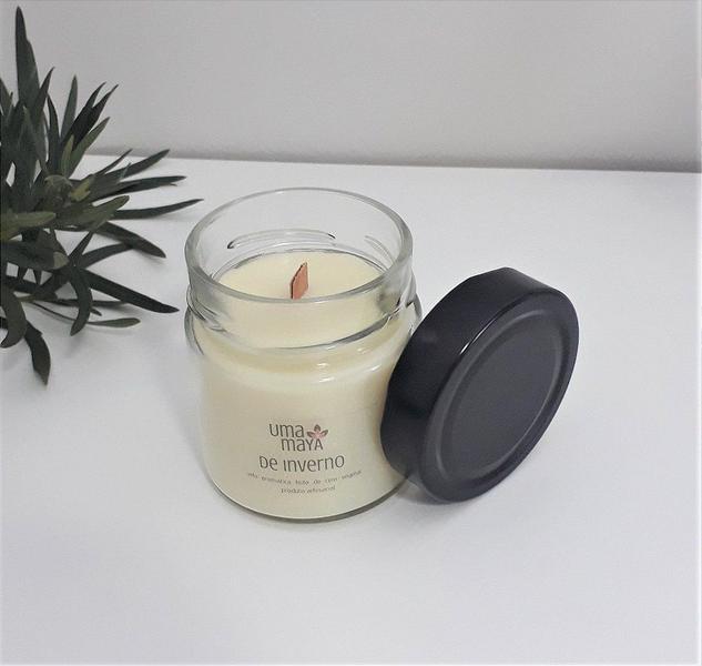 Imagem de Vela Aromática de Inverno 180g Wood