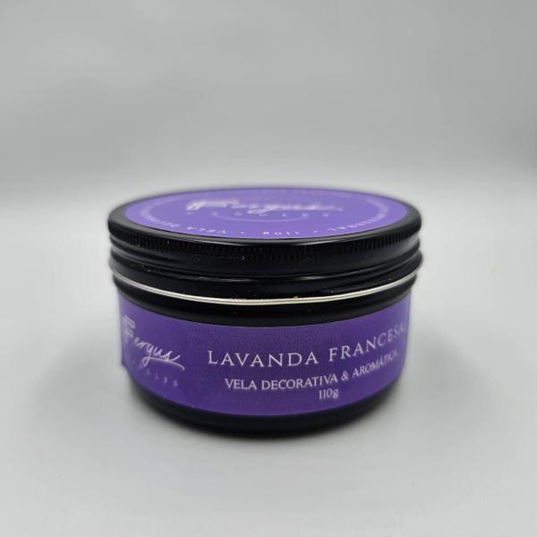 Imagem de Vela Aromática de Lavanda Francesa - Fergus Candles