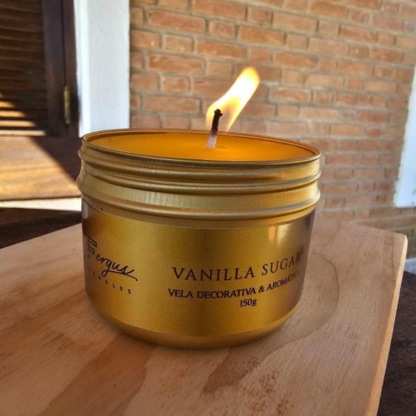 Imagem de Vela Aromática de Vanilla Sugar - Fergus Candles