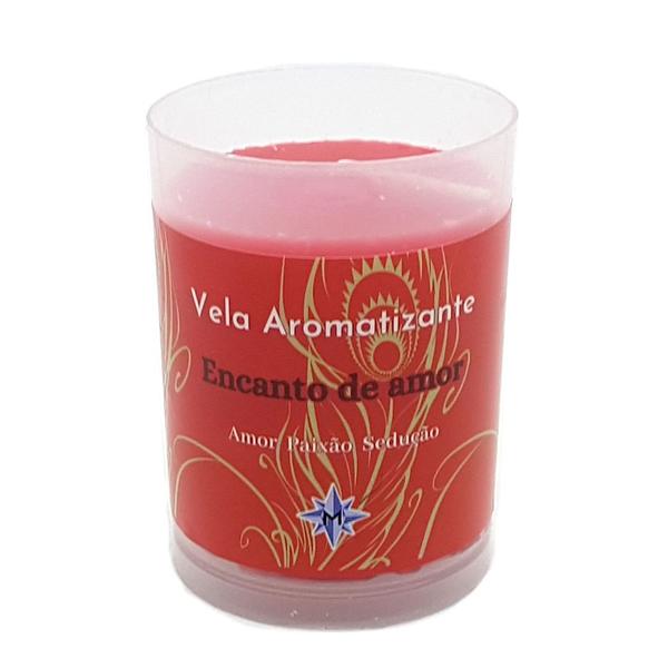 Vela Aromática Encanto de Amor Vela Perfumada Paixão 90g - Mandala Imagem de Vela Aromática Encanto de Amor Vela Perfumada Paixão 90g