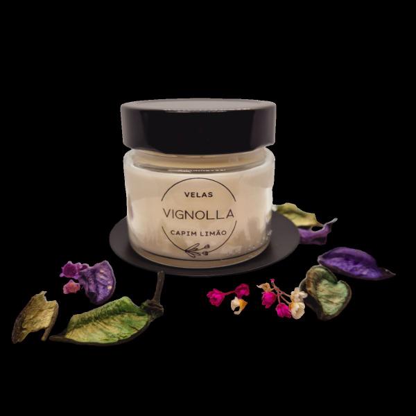 Vela aromática jasmim cera de coco perfumada140 gramas perfumada - VIGNOLLA Imagem de Vela aromática jasmim cera de coco perfumada140 gramas perfumada