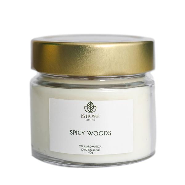 Imagem de Vela Aromática Luminarie  IS HOME ESSENCE  Spicy Woods - 140g