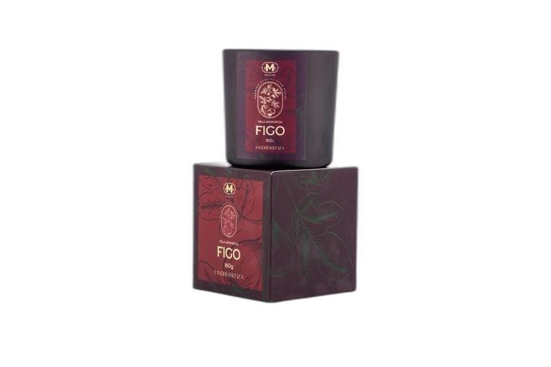 Vela Aromática Madresseza 160G Figo - Madressenza Imagem de Vela Aromática Madresseza 160G Figo