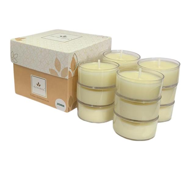 Imagem de Vela Aromática Premium Jasmim C/12 Mini Velas Velitah Brasil