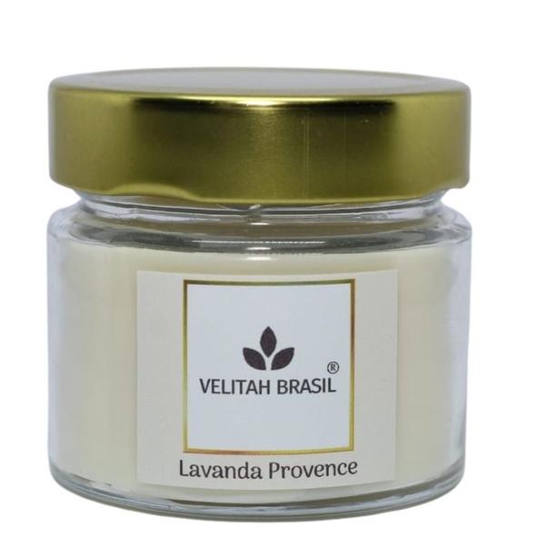 Vela Aromática Premium Lavanda Provence 140g 30h Velitah Brasil Imagem de Vela Aromática Premium Lavanda Provence 140g 30h Velitah Brasil