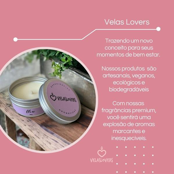 Imagem de Vela Aromática Vegana 90G - Velas Lovers - Lavanda