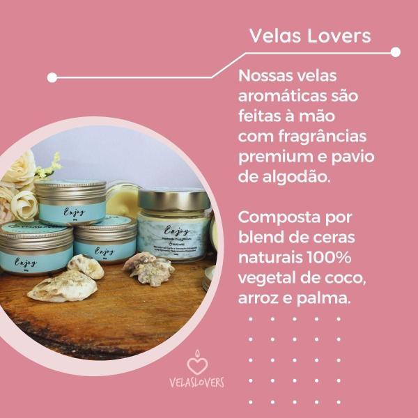 Imagem de Vela Aromática Vegana Marinho Enjoy 90Gr - Velas Lovers