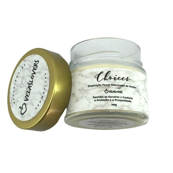 Imagem de Vela Aromática Vegana Vanilla Choices 140Gr - Velas Lovers