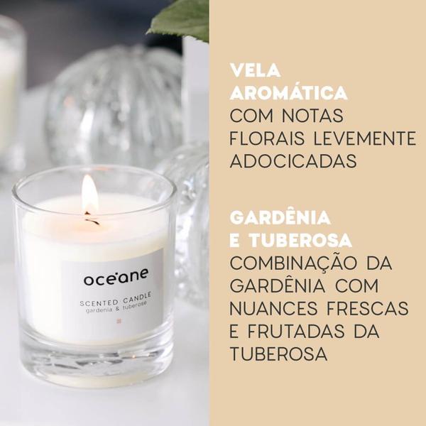 Imagem de Vela Aromatizada de Gardênia e Tuberosa - Scented Candle 180g