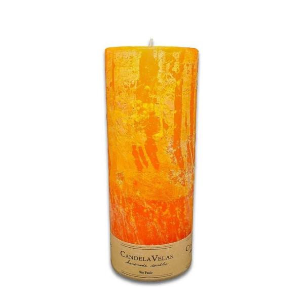 Vela Cilíndrica 12x30cm - Candella Imagem de Vela Cilíndrica 12x30cm