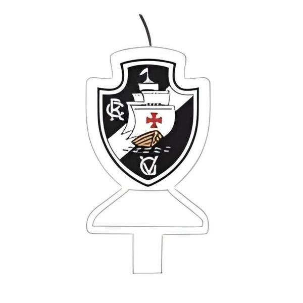 Imagem de Vela De Aniversário Emblema Vasco Festcolor