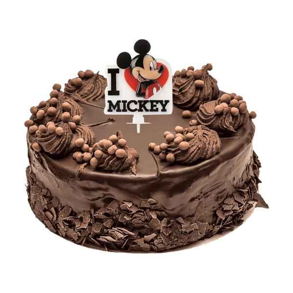 Vela de Aniversário Mickey 3D I Love Mickey - Silver Festas Imagem de Vela de Aniversário Mickey 3D I Love Mickey