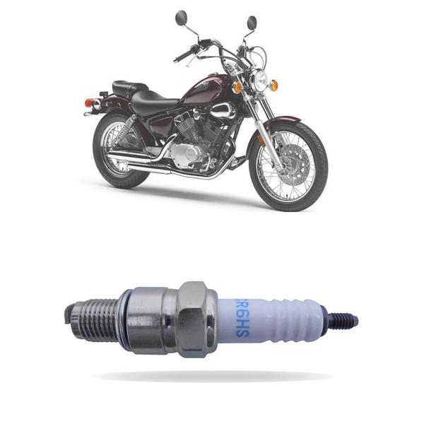 Imagem de Vela de Ignição NGK CR6HS Yamaha Virago XV 250S 1994-2000