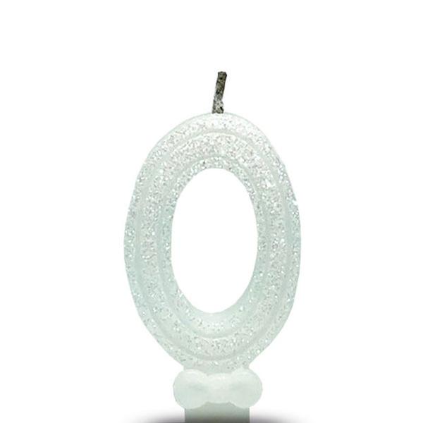 Vela Decorativa Brilho Curifest N0 Branco Imagem de Vela Decorativa Brilho Curifest N0 Branco