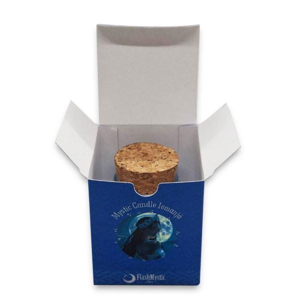 Vela Iemanja Aromática Orixá Parafina Coco Mystic Candle 30g - Flash Imagem de Vela Iemanja Aromática Orixá Parafina Coco Mystic Candle 30g