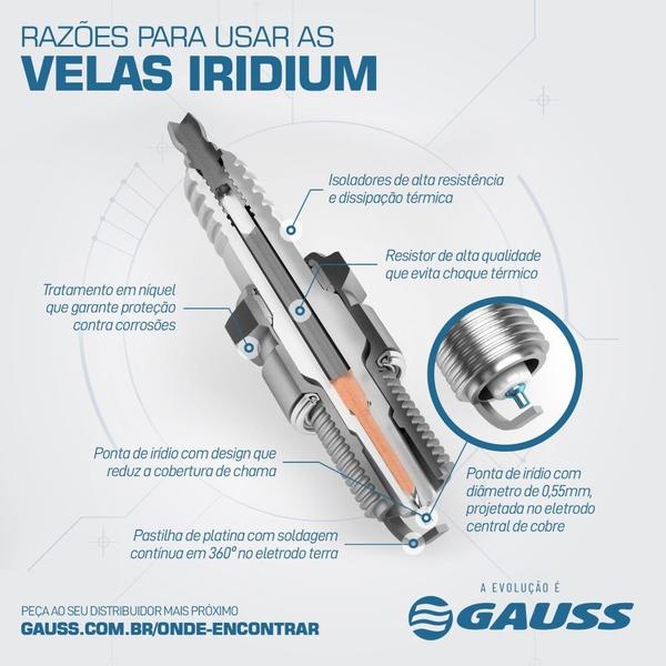 Imagem de Vela Ignição Iridium Honda Cbr 500r Cb 500x Cb 500f