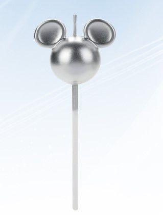 Imagem de Vela Mickey 360 Prata Disney Silver Festas - Rizzo