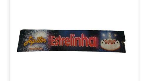 Imagem de Vela Palito Estrela De Prata Estrelinhas 108 Un Pacotes 18x6