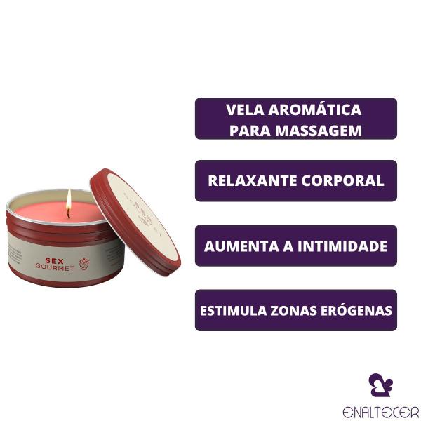 Imagem de Vela Para Massagem Tantra Beijável E Hidratante 70g