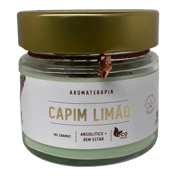 Imagem de Vela Perfumada Capim Limão Atria Aromática Indiana 140g