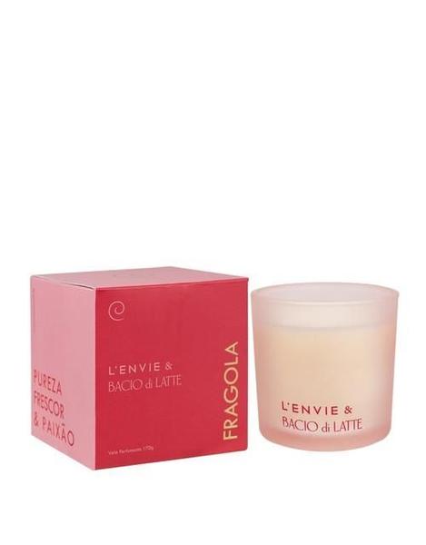 Imagem de Vela perfumada fragola - 170g lenvie