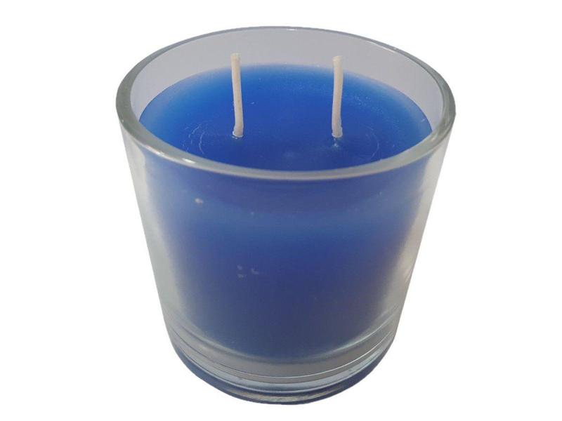 Imagem de Vela Perfumada No Copo De Vidro 265ml Com Aroma De Alecrim - Velas Da JU