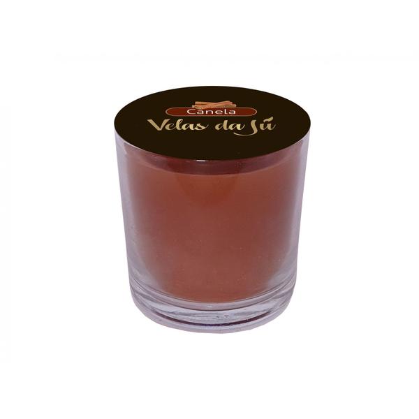 Imagem de Vela Perfumada No Copo De Vidro 265ml Com Aroma De Canela