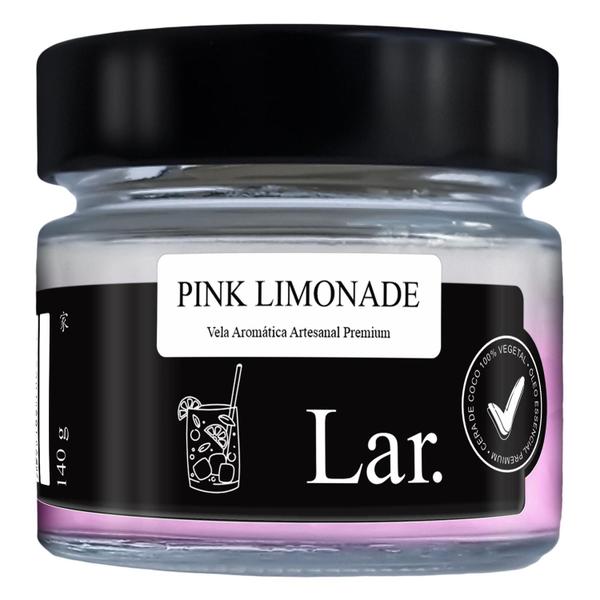 Imagem de Vela Pink Limonade Aromatica Essencia Premium 140g