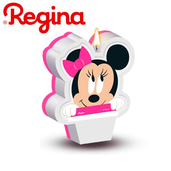 Imagem de Vela Plana Minnie Baby Disney Aniversario decoração festa