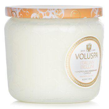 Imagem de Vela Voluspa Italian Bellini Scent 35h, tempo de queima