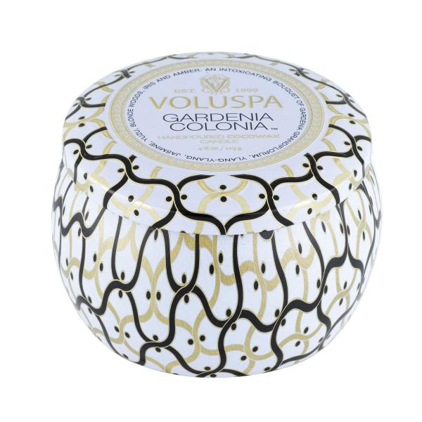 Imagem de Vela Voluspa Maison Blanc Mini Tin Gardenia Colonia