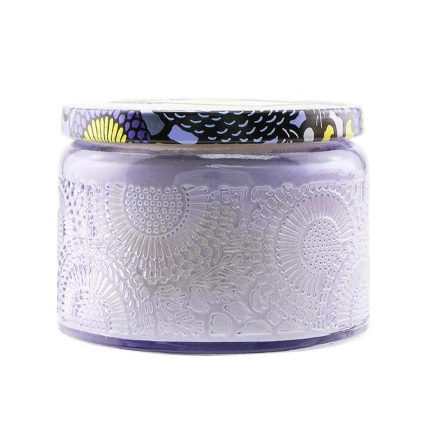 Imagem de Vela Voluspa Petite Jar Apple Blue Clover - 25 Horas de Queima