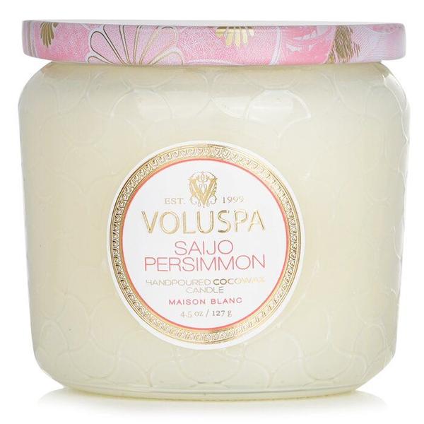 Imagem de Vela Voluspa Saijo Persimmon Scent 35h, tempo de queima