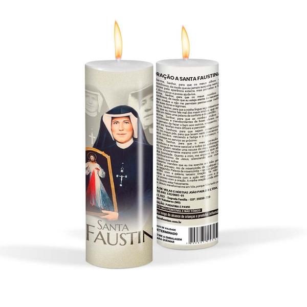 Imagem de Vela Votiva Santa Faustina