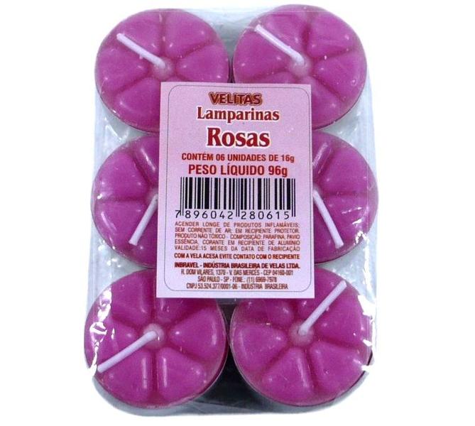 Imagem de Velas Aromáticas de Rosas 12 unidades Aromatizada Rechaud