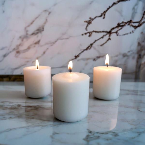 Imagem de Velas Decorativas Cilíndrica 15 unidades - 5cm x 5cm 20 horas