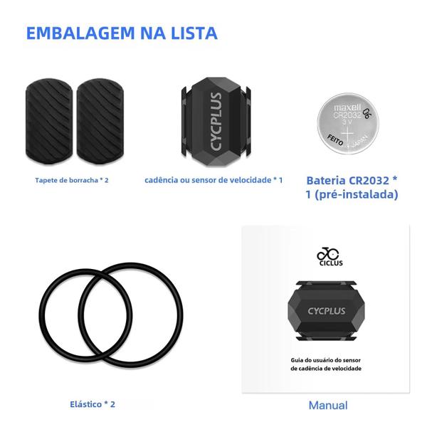 Imagem de Velocímetro de Ciclismo XOSS com Sensor Duplo ANT+ e BLE 5.0 - Compatível com Strava