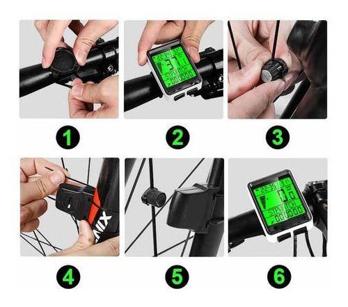 Imagem de Velocímetro Odômetro Relógio Computador Para Bicicleta Bike