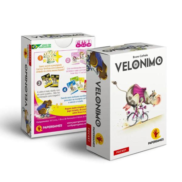 Velonimo - Jogo de Cartas - Papergames Imagem de Velonimo - Jogo de Cartas - Papergames