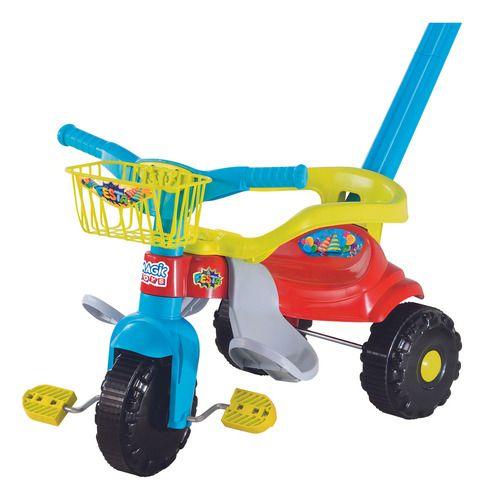 Imagem de Velotrol Tico Tico Festa Azul Com Aro - Magictoys 2560l