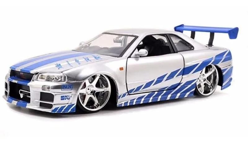 Imagem de Velozes E Furiosos Brian's Nissan Skyline Gtr (r-34) Prata