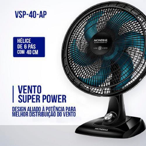 Imagem de Vent 40Cm Mondial Super Power Vsp-40-Ap - 4412-02