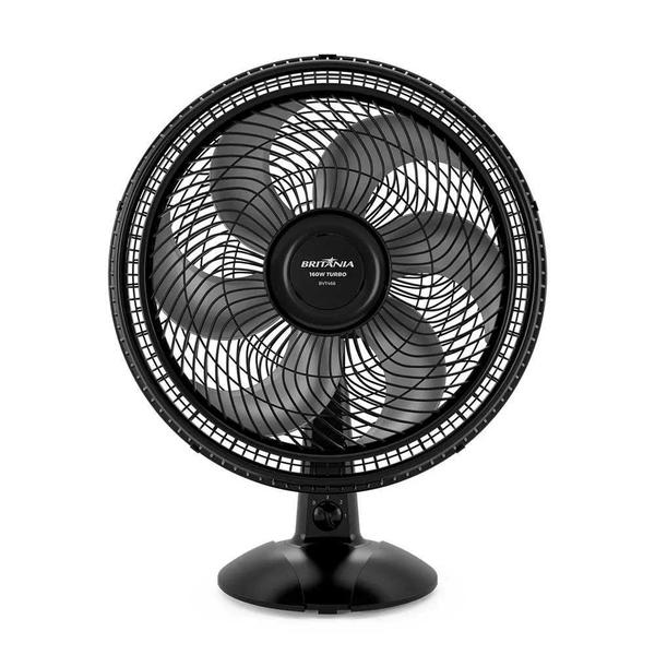 Imagem de Ventilador 3 Em 1 Britânia 40Cm 6 Pás 160W Bvt466 Preto 127V