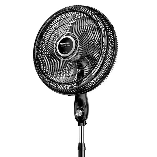 Imagem de Ventilador 40 CM Coluna Mondial 140W VTX40C-8P - 3033-01 PRETO/PRATA 110 VOLTS