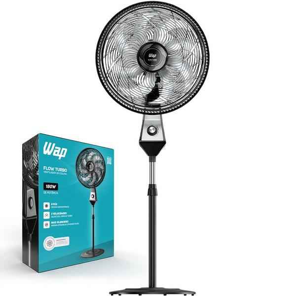 Imagem de Ventilador 50 cm 8 pás wap flow turbo coluna - 127v