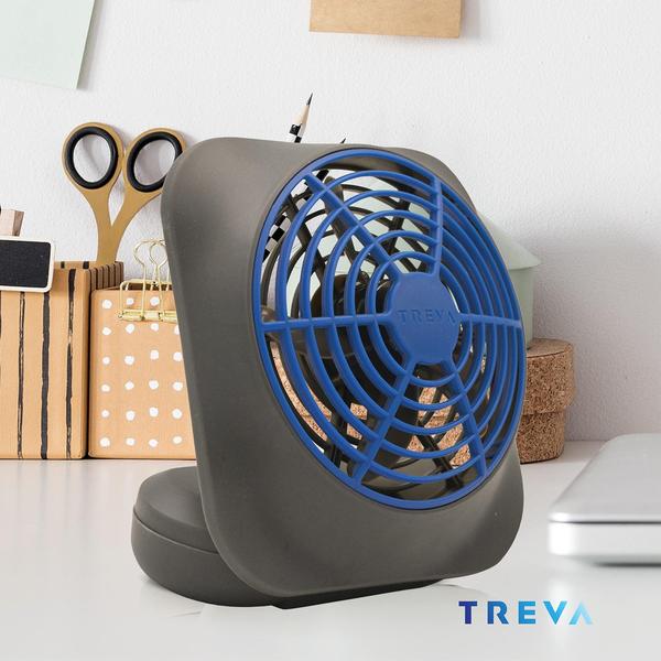 Imagem de Ventilador alimentado por bateria O2COOL Treva de mesa portá