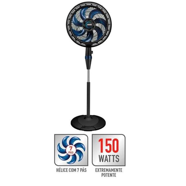 Imagem de Ventilador Arno X-Treme 7 Coluna 40Cm Ve7C 127V